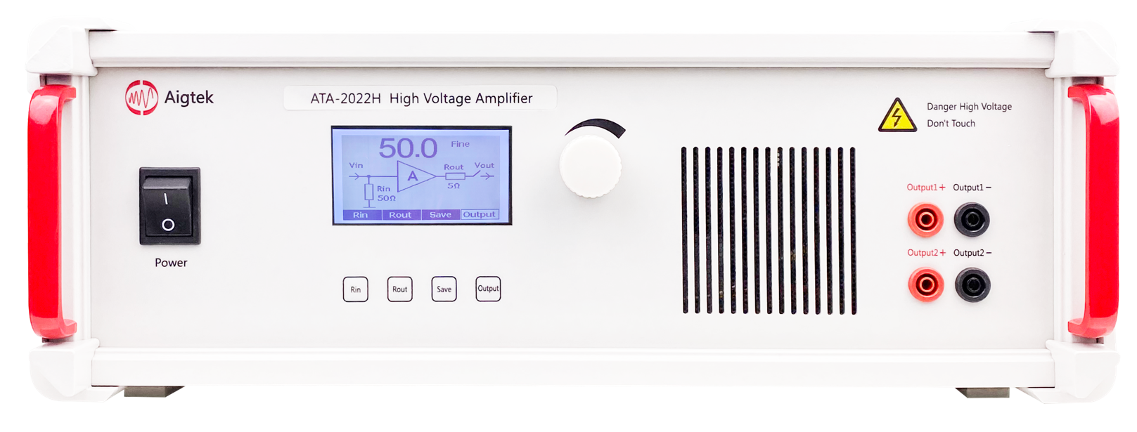 驅動超聲電磁功率放大器測試